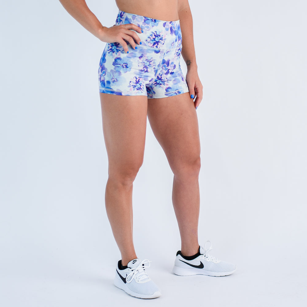 Heather Vapor High Rise Original Spandex Shorts