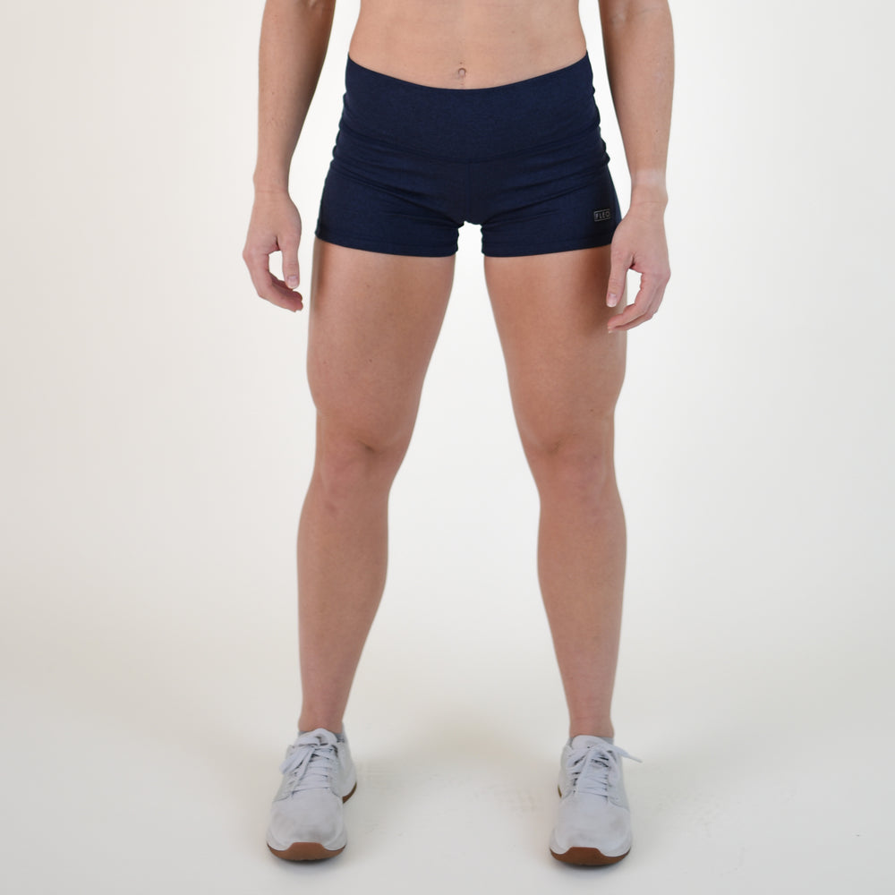 Night Sky Mid Rise Contour Training Shorts For Women