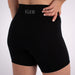Black No Front Seam Spandex Shorts - High Rise - 5" Inseam - Charge