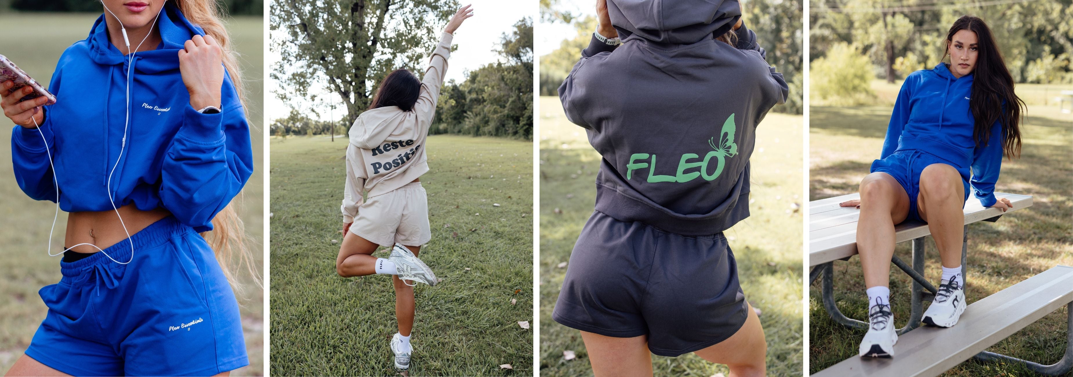 Sunday Funday Crop Hoodie Sweatshirt