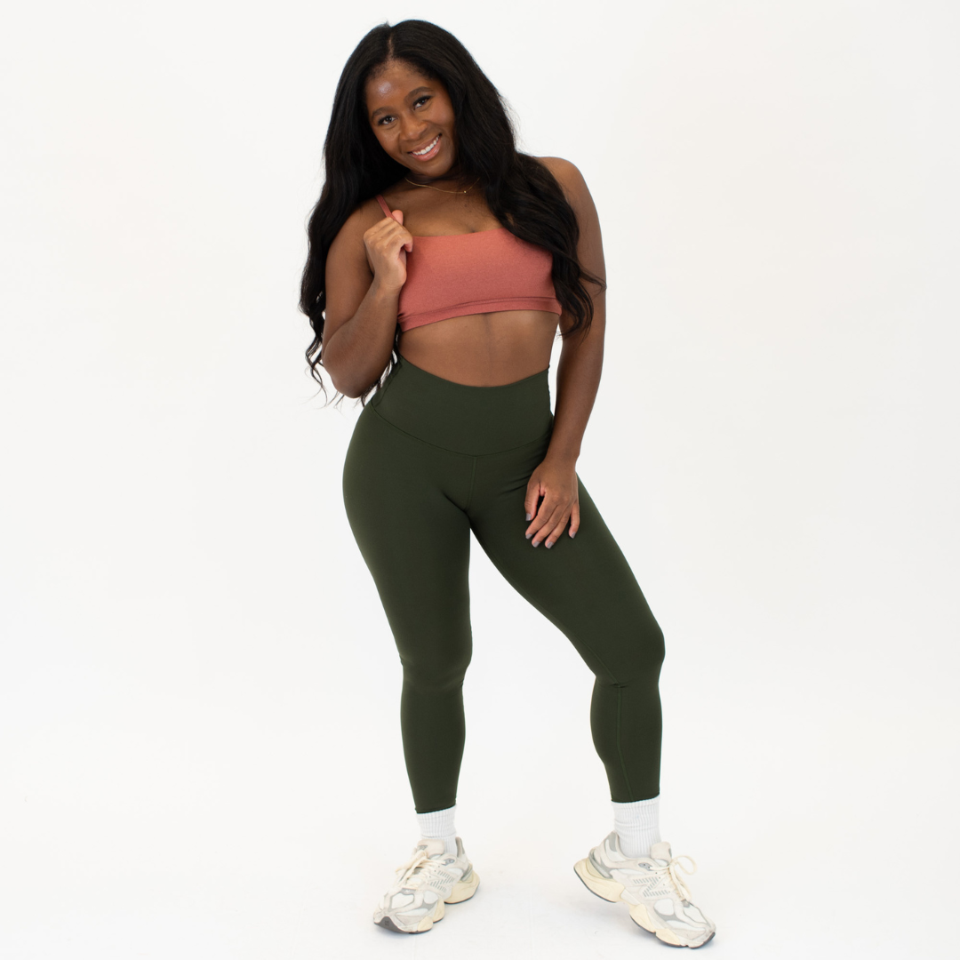 Leggings 25" Bundle - Kombu Green, Desert Palm, French Roast