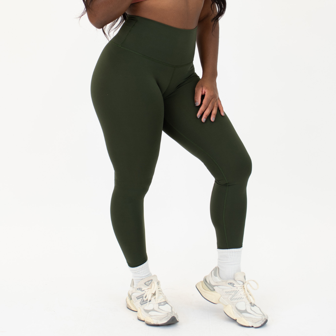 Leggings 25" Bundle - Kombu Green, Desert Palm, French Roast
