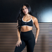 Black + White Hailey Sports Bra - Light Support by FLEO - 1
