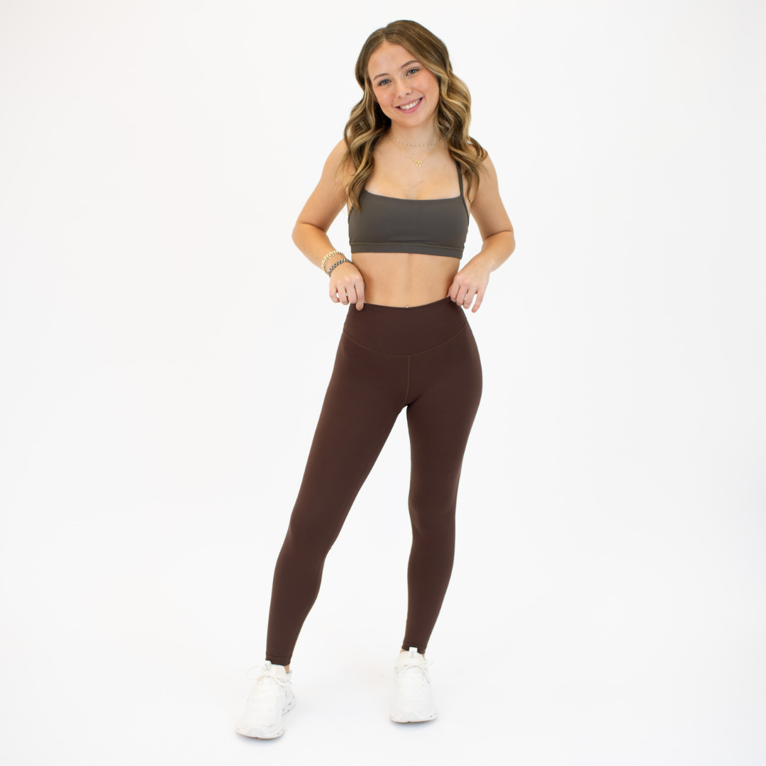 Leggings 25" Bundle - Kombu Green, Desert Palm, French Roast