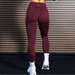 Heather Deep Noir Boost Legging 25" - No Front Seam - High Rise by FLEO - 2