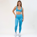 Leggings 25" Bundle - Heather Sky | Heather Super Pink | Salsa