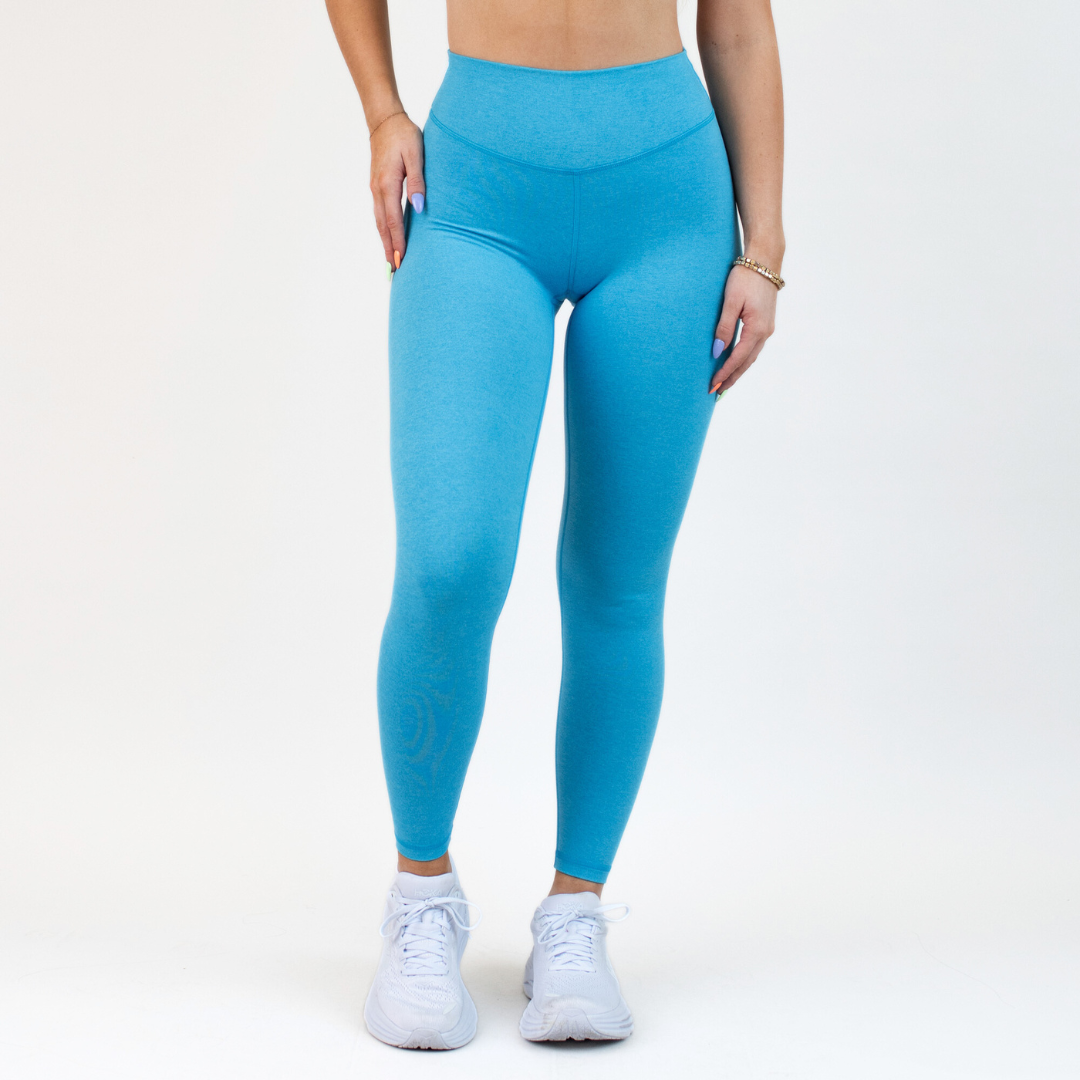 Leggings 25" Bundle - Heather Sky | Heather Super Pink | Salsa