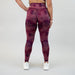 Ruby Smoke V Waistband Leggings 7/8 25" - Mid High Rise