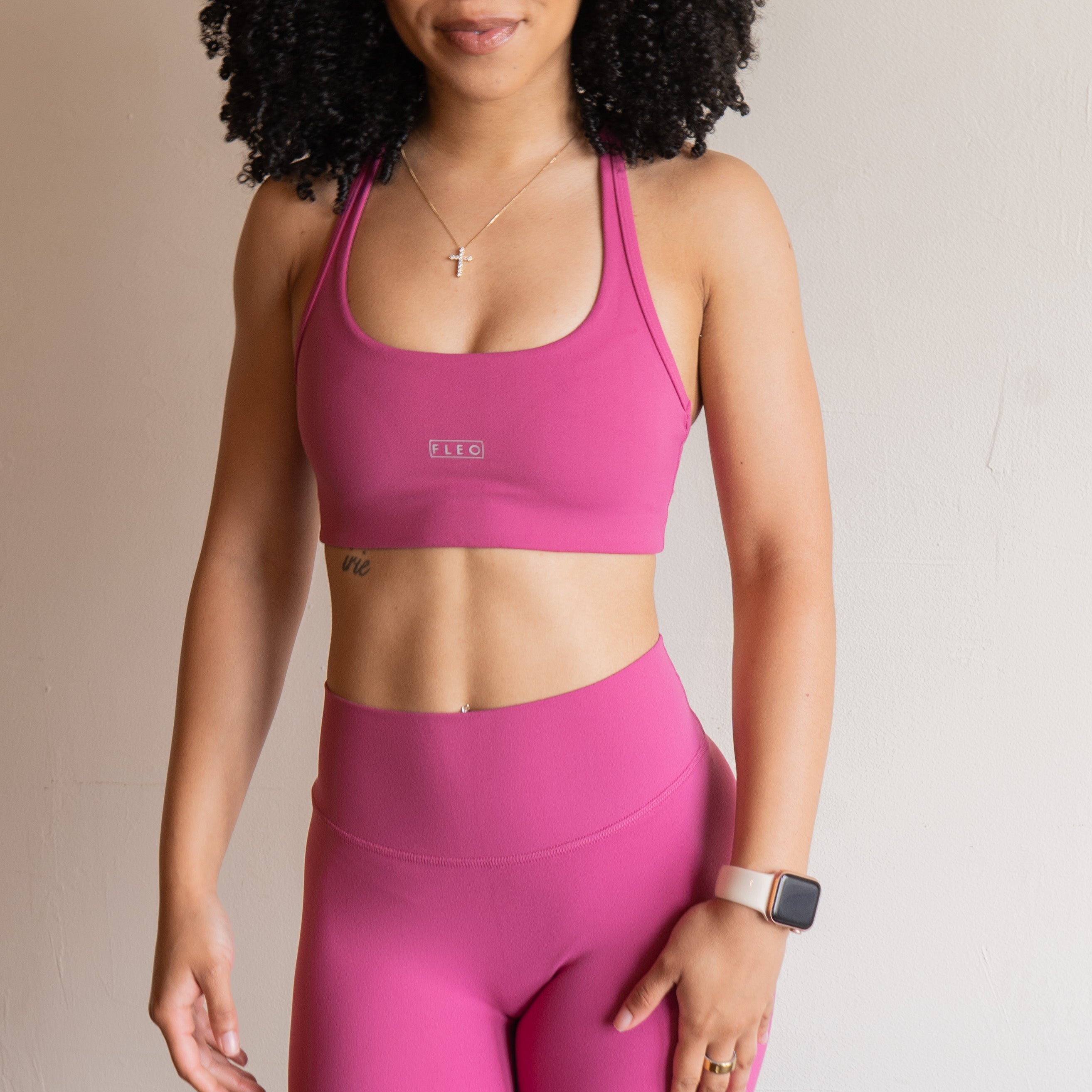 SmoothSculpt Sage Racerback Sports Bra
