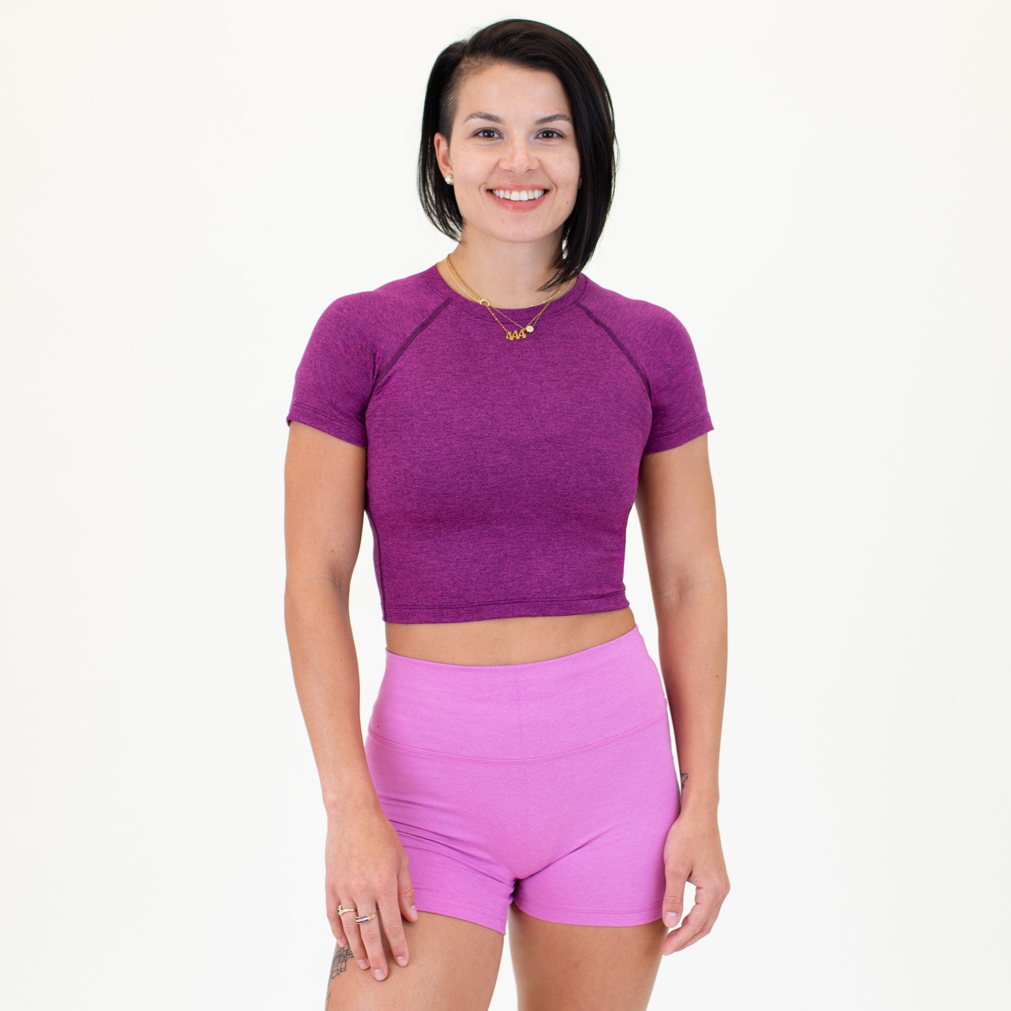 Evermore Crop Short Sleeve