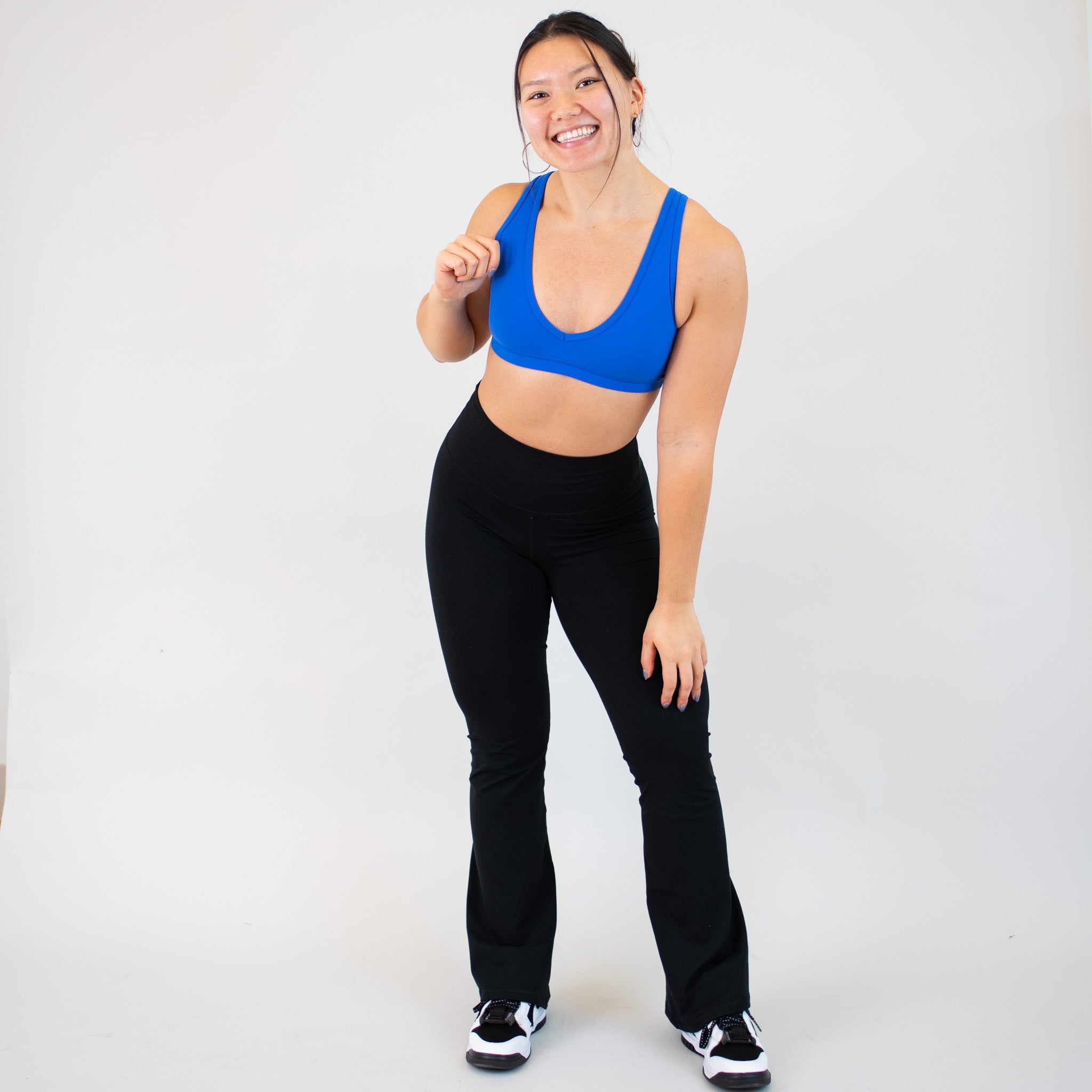 Dazzling Blue Sports Bra - VaVaVoom 