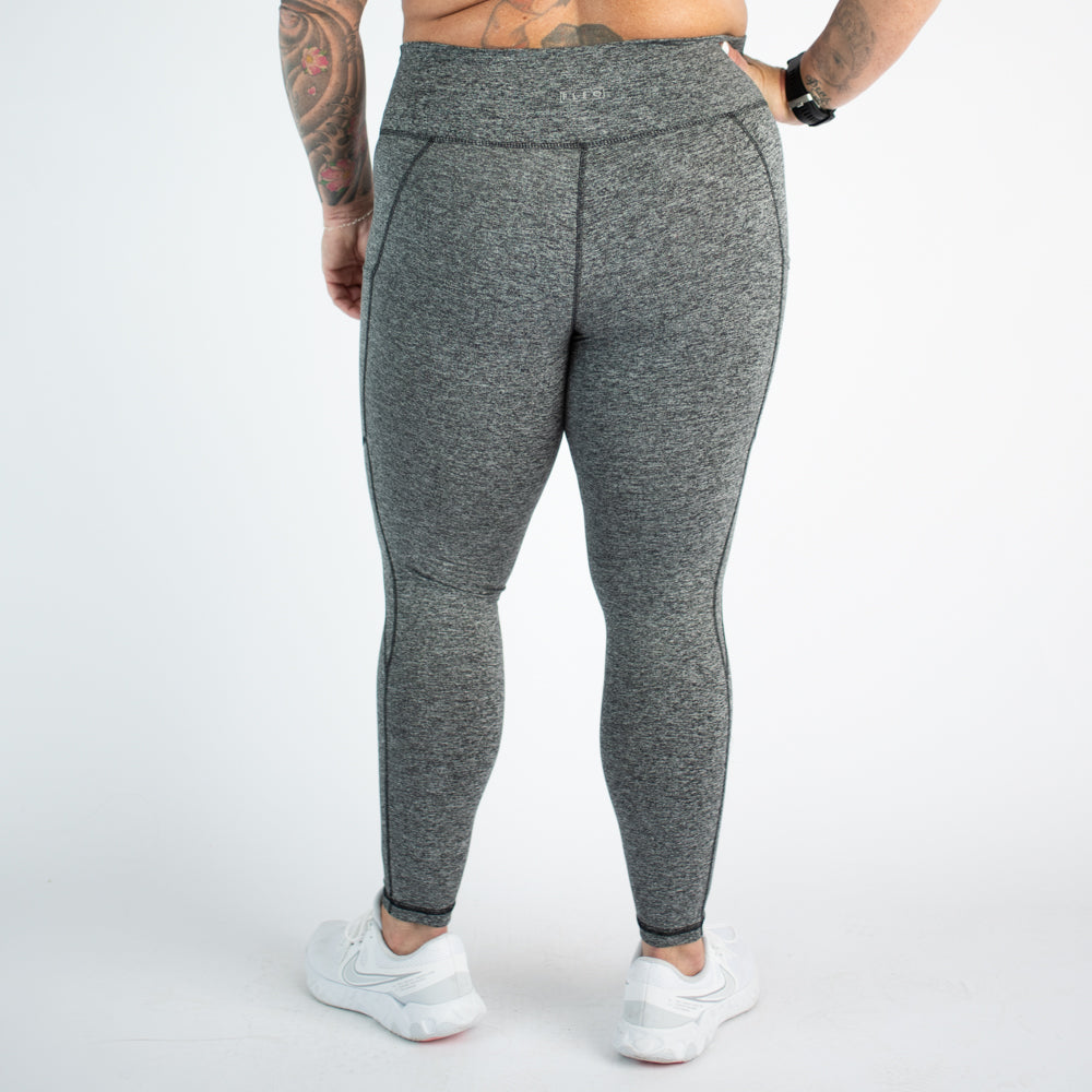 Heather Gray Workout Pocket Leggings - Reverie