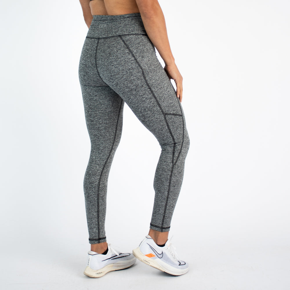 Heather Gray Workout Pocket Leggings - Reverie