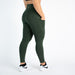 Green Workout Pocket Leggings - Reverie