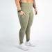 Olive Shark Pocket Leggings - Reverie - Bounce Fabric