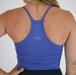 Blue Iris Crop Tank - Switch Up