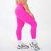 Heather Neon Pink Legging 7/8 25" - El Toro -5
