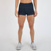 Heather Maritime Mid Rise Contour Training Shorts For Women