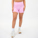 Pink Frosting No Front Seam High Rise Spandex Shorts