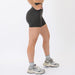 Olive No Front Seam High Rise Spandex Shorts