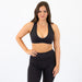 Heather Onyx Sports Bra - VaVaVoom 