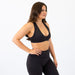 Heather Onyx Sports Bra - VaVaVoom 