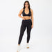 Heather Onyx No Front Seam Legging 7/8 25" - Charge