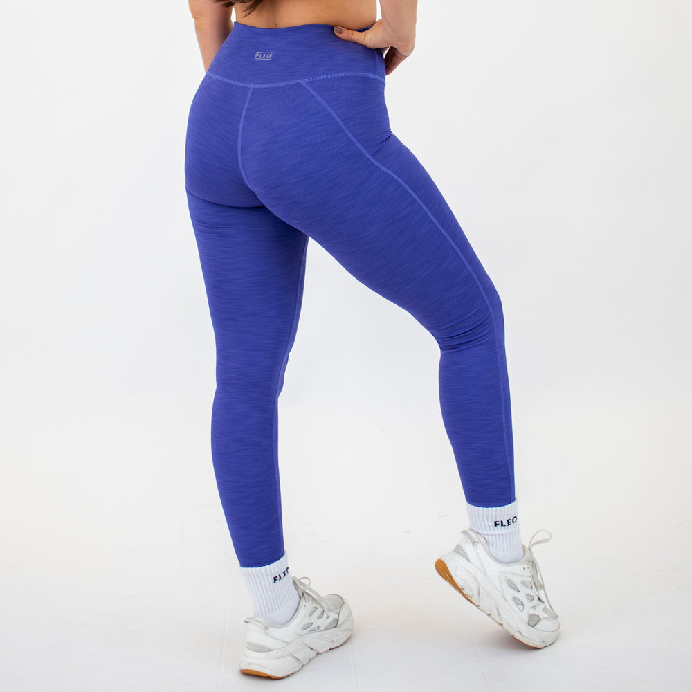 Violet Blue No Front Seam Legging 7/8 25" - Charge