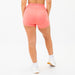 Heather Begonia High Rise Spandex Shorts