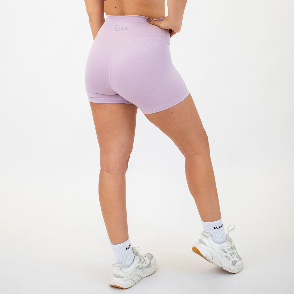 Lavender Lily True High Rise Spandex Shorts
