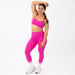 Heather Electric Raspberry Legging 7/8 25" - El Toro