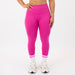 Heather Electric Raspberry Legging 7/8 25" - El Toro