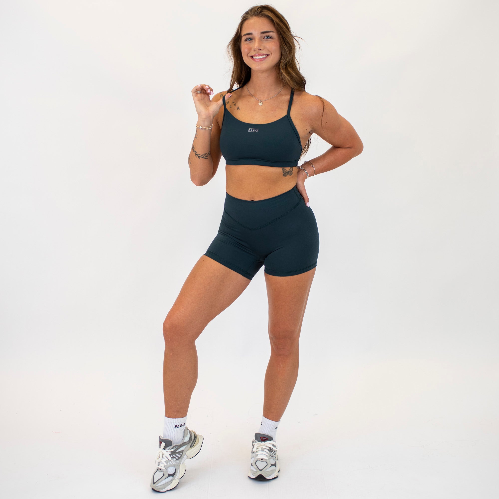 Loop Back Sports Bra - Magical Forest