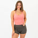 Heather Begonia Crop Tank - Switch Up