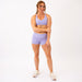 Logan V Neck Bralette - Heather Lavender