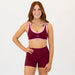 Cabernet and Cyclamen Jett Bralette - Light Support