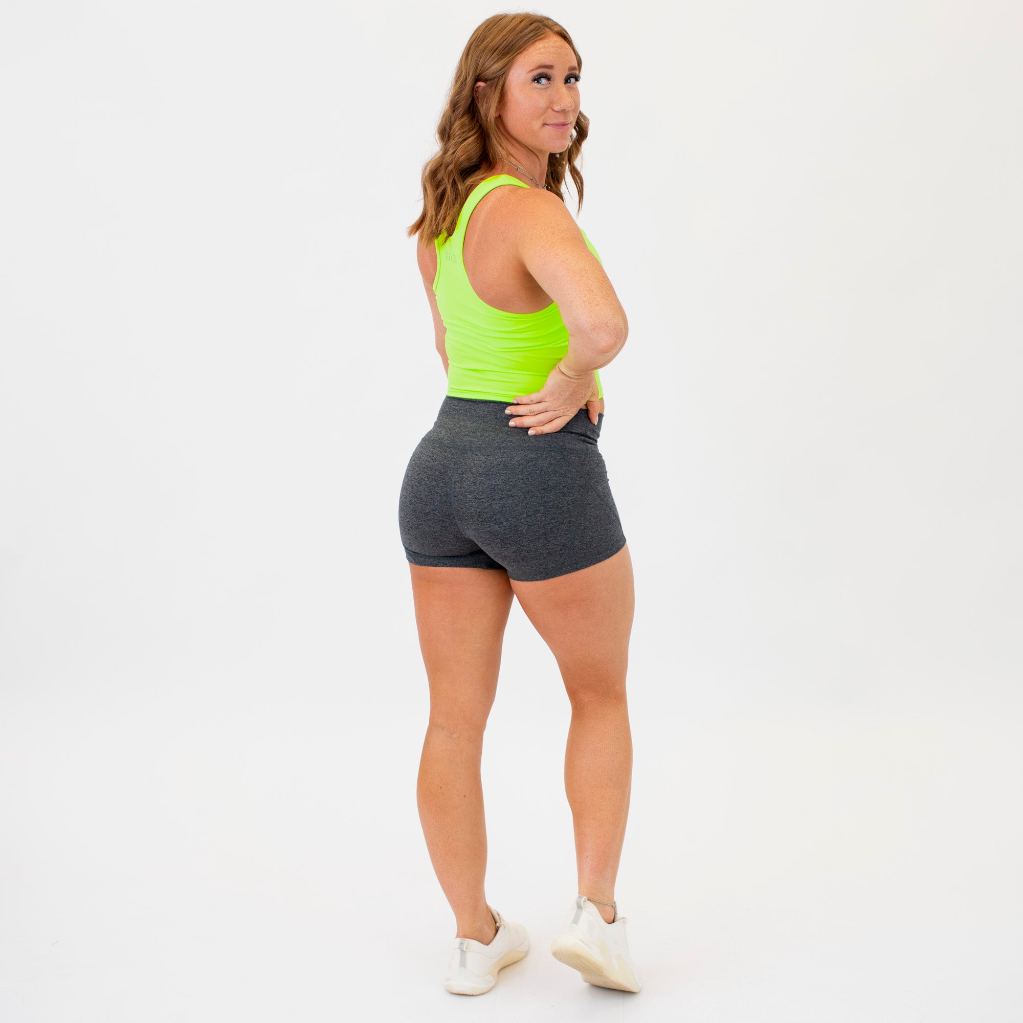 Magnet Black Apex Contour Training Shorts For Women