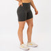 Olive High Rise Biker Spandex Shorts
