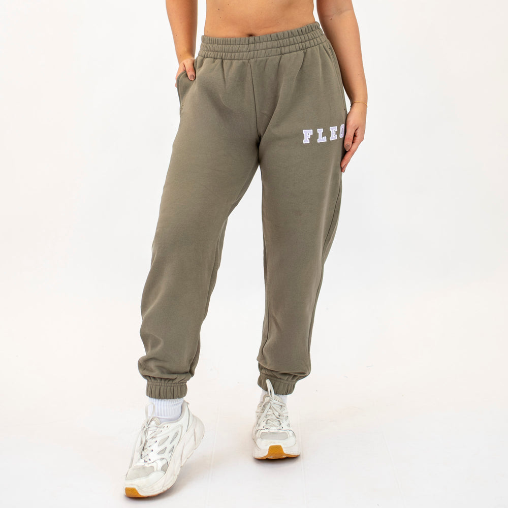 Neutral Olive Weekender Jogger | FLEO