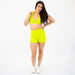 Lime Glow Sports Bra - VaVaVoom 