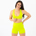 Lime Glow Sports Bra - VaVaVoom 
