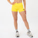 Heather Vibrant Yellow Apex Contour Training Shorts For Women