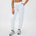 Heather White Gray Weekender Jogger | FLEO