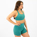 Sea Glass - Isla Scoop Neck Sports Bra