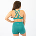 Sea Glass - Isla Scoop Neck Sports Bra