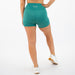 Sea Glass High Rise Spandex Shorts