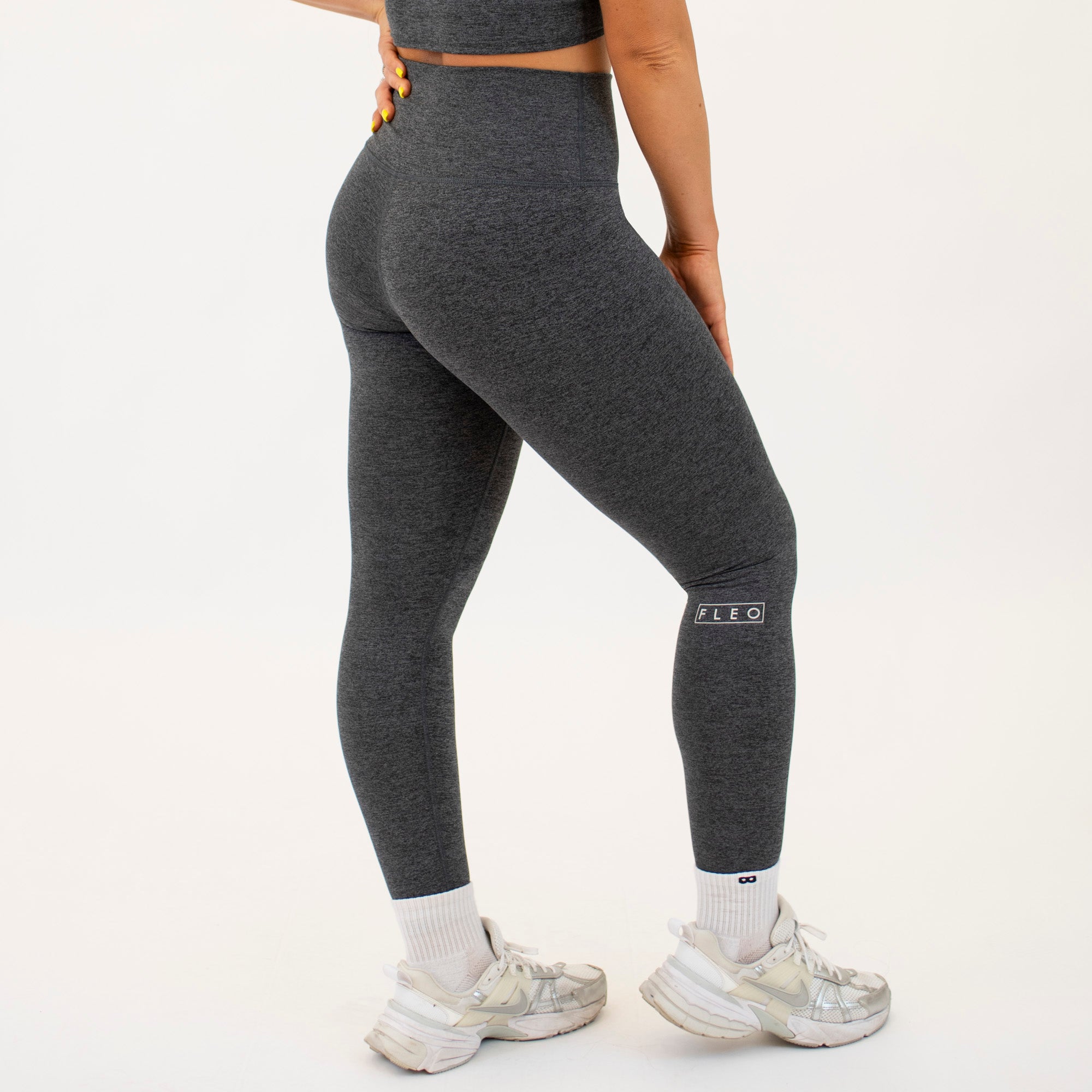 Magnet Black Leggings - El Toro in Bounce by FLEO -2