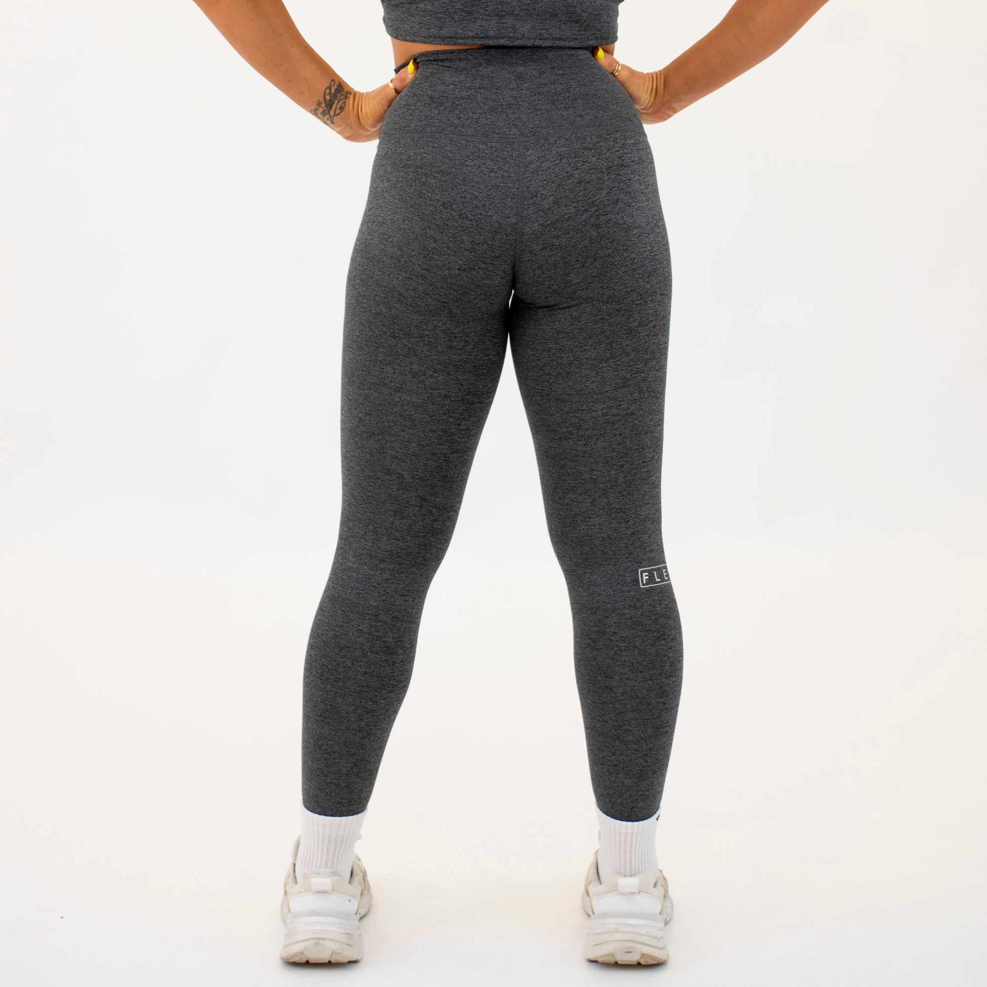 Magnet Black Leggings - El Toro in Bounce by FLEO -6