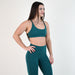 Green Storm Racerback Sports Bra - Cami