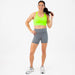 Neon Green High Support Sports Bra - Mia